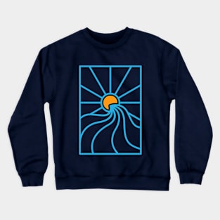 Ocean Waves 3 Crewneck Sweatshirt